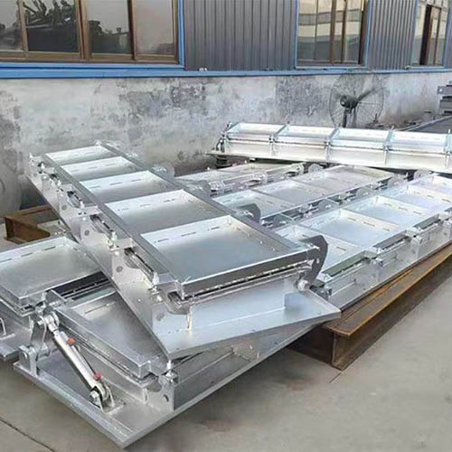 液压自动冲洗拍门