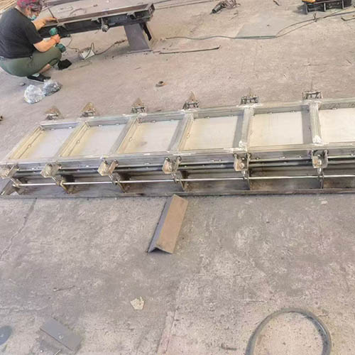 门式冲洗拍门|单向密封-防倒灌+冲洗二合一的技术参数与应用