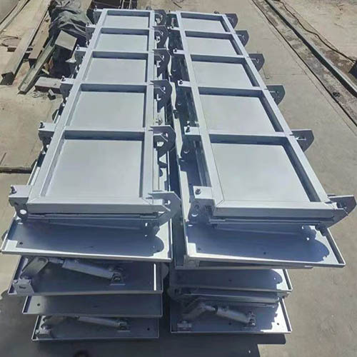 管道液压冲洗拍门结构