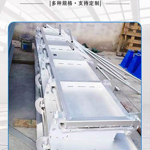 调蓄池冲洗拍门源头