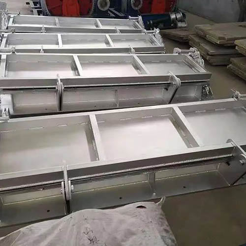 液压水利冲洗拍门